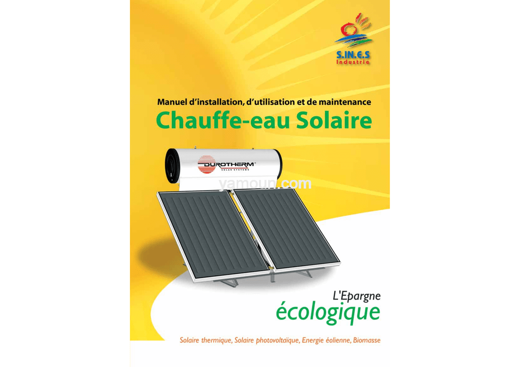 chauffe eau solaire